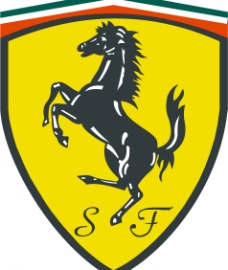 Logo法拉利汽车标志图片