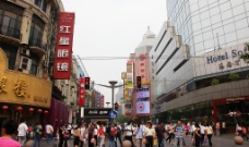 上海南京路步行街2图片