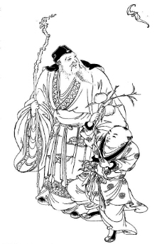 中华文化吉祥老寿星图片