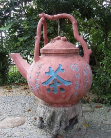 石雕茶壶图片