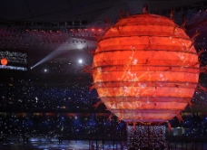 地球日北京奥运会开幕式图片