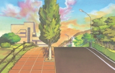 日本高質動漫風景插畫图片