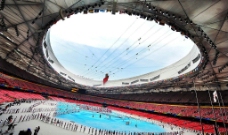 地球日北京奥运会闭幕式图片