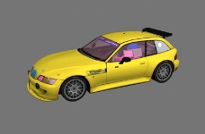 BMW汽车模型3D源文件图片