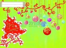 圣诞物品HanMaker韩国设计素材库卡通花纹底纹圣诞树物品礼品可爱鲜艳