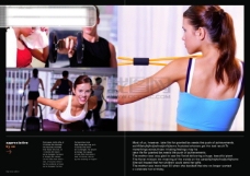 运动器材版式传奇平面广告PSD分层素材源文件页面排版版式运动健身健康人健身器材