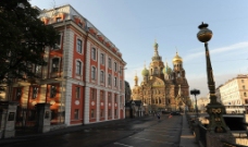 莫斯科东正教教堂和红房子图片