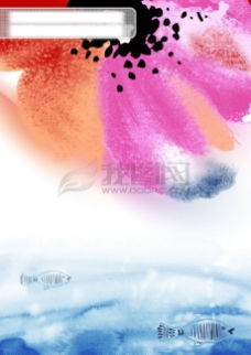 底纹时尚花纹花朵时尚背景底纹边框韩国花纹图库2psd分层素材源文件