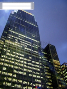 现代科技现代建筑高楼大厦商业区建筑物高科技区