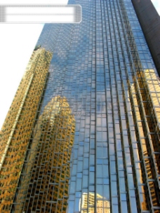 现代建筑高楼大厦商业区建筑物高科技区