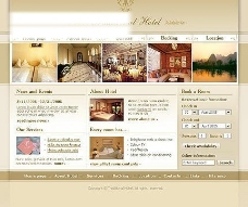 国外酒店flash网站(含flash源文件psd文件html文件)图片