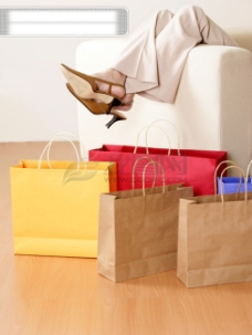 时尚礼物全方位平面设计素材辞典时尚购物购物狂购衣礼盒手提袋