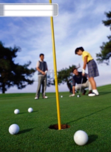 户外休闲运动休闲高尔夫户外运动健身高尔夫球全方位平面设计素材辞典