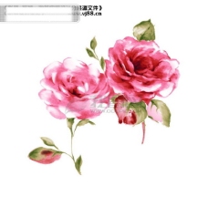 瓷器花纹背景底纹花纹彩色花朵瓷器背景影骑韩国实用设计分层源文件PSD源文件