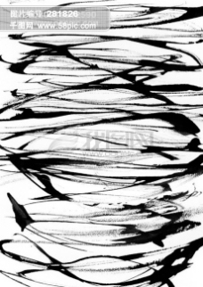 墨痕全球首席大百科笔刷笔触刷痕水墨黑白线条纹理肌理艺术