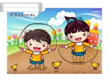 儿童学习卡通儿童学校学习矢量素材矢量图片HanMaker韩国设计素材库
