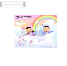 快乐生活快乐儿童生活矢量素材矢量图片HanMaker韩国设计素材库
