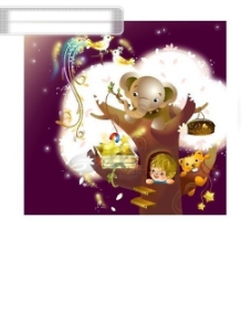 儿童梦幻梦幻卡通梦幻儿童魔法儿童矢量素材矢量图片HanMaker韩国设计素材库