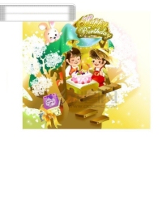 儿童梦幻梦幻卡通梦幻儿童魔法儿童矢量素材矢量图片HanMaker韩国设计素材库