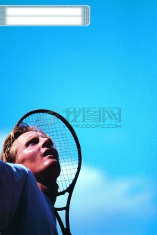 比赛运动网球选手比赛竞赛激烈球拍场地羽毛球矫健熟练球员体育运动健康广告素材大辞典