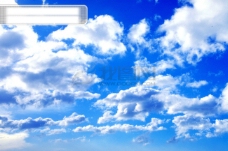 碧海晴空白云云朵云云层云彩蓝天天空碧空晴朗大自然云海广告素材大辞典