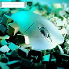 鼠标科技鼠标百科控制操作按键科技特写概念广告素材大辞典