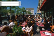 巴黎风景法国巴黎风光风景国外外国建筑楼房大街旅游风情广告素材大辞典