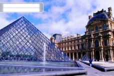 旅游风光法国巴黎风光风景国外外国建筑楼房大街旅游风情广告素材大辞典
