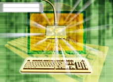 电脑通讯科技科学数字仪器概念抽象电脑笔记本手提视觉网络通讯广告素材大辞典