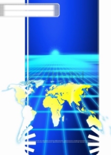 通讯器材科技科学数字仪器概念抽象线条光线背景视觉网络通讯广告素材大辞典