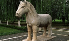 马雕刻图片