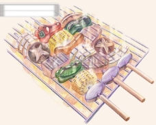 美食插图图片食物菜色菜肴广告素材大辞典