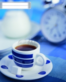咖啡香浓美味咖啡杯享受悠闲下午茶搅拌品尝品味广告素材大辞典