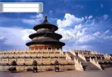 特色建筑北京景色景观特色天坛古迹名胜风光建筑旅游广告素材大辞典