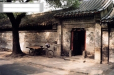 特色建筑北京景色景观特色胡同小巷房屋风光建筑旅游广告素材大辞典