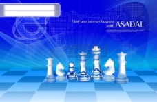 分层设计元素棋子棋盘国际象棋psd分层素材源文件09韩国设计元素